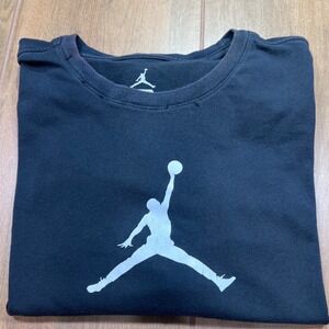 Jordan Mens Dri-FIT Jumpman Logo Graphic T-Shirt Black 561416-00A